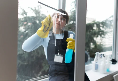 Nettoyage de vitres intérieures et extérieures à Saint-Julien-des-Points